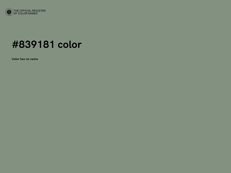 #839181 color image