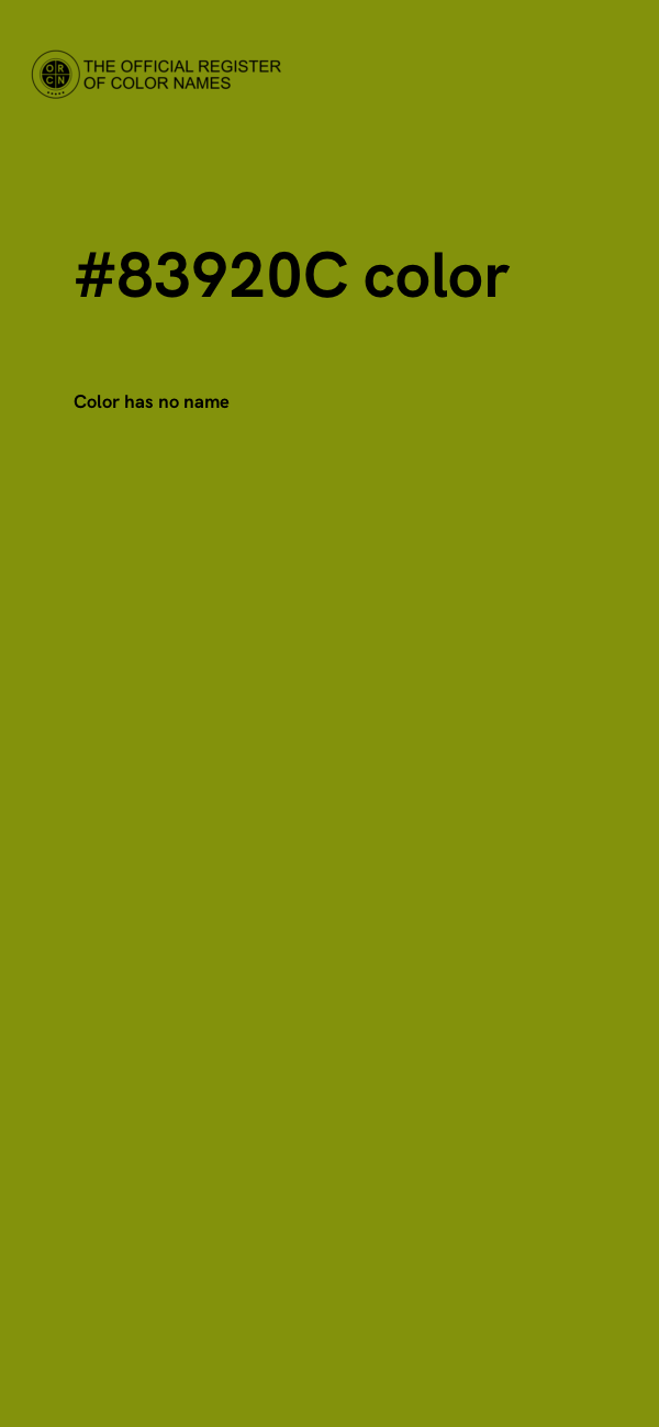 #83920C color image
