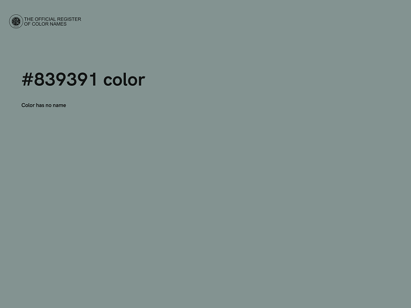 #839391 color image