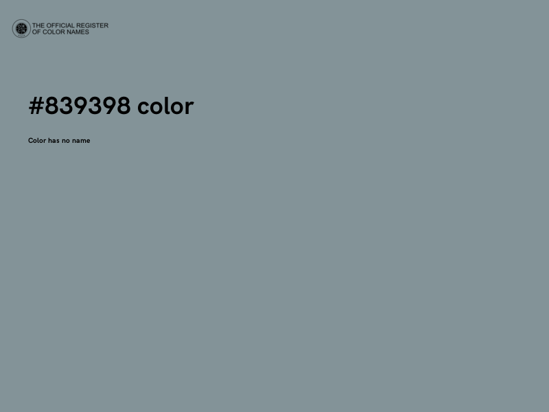 #839398 color image