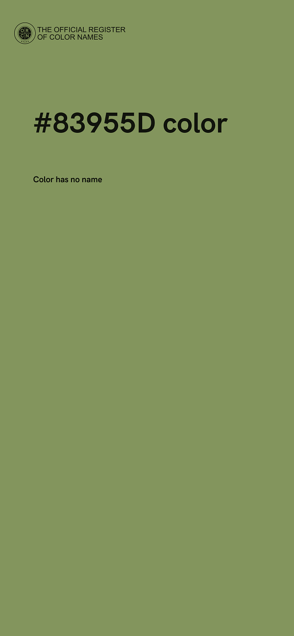 #83955D color image
