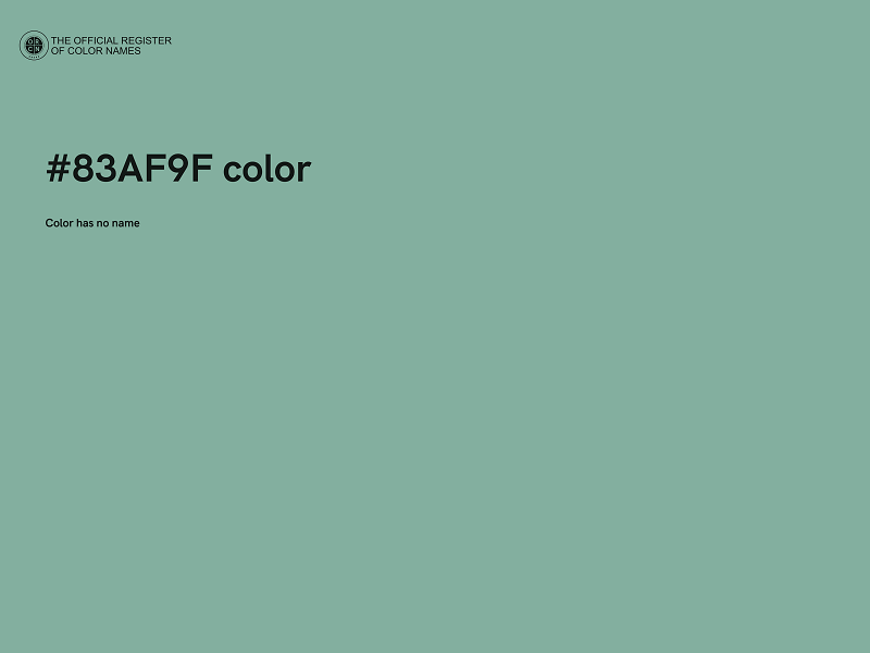 #83AF9F color image