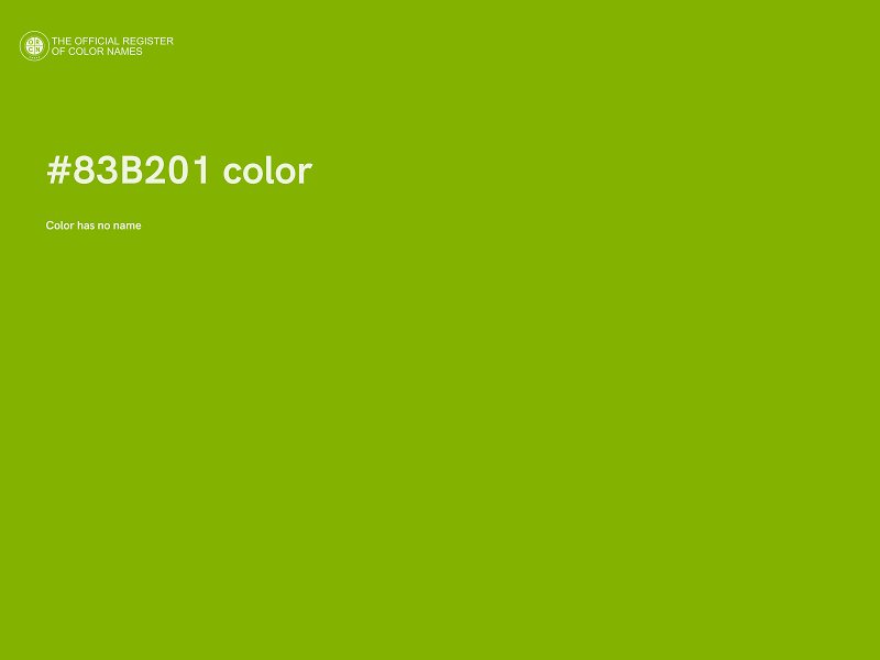 #83B201 color image