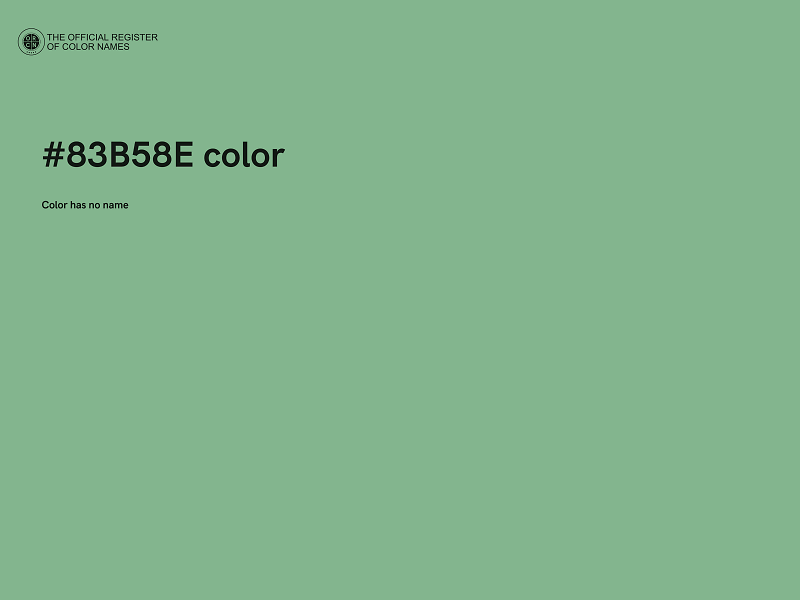 #83B58E color image