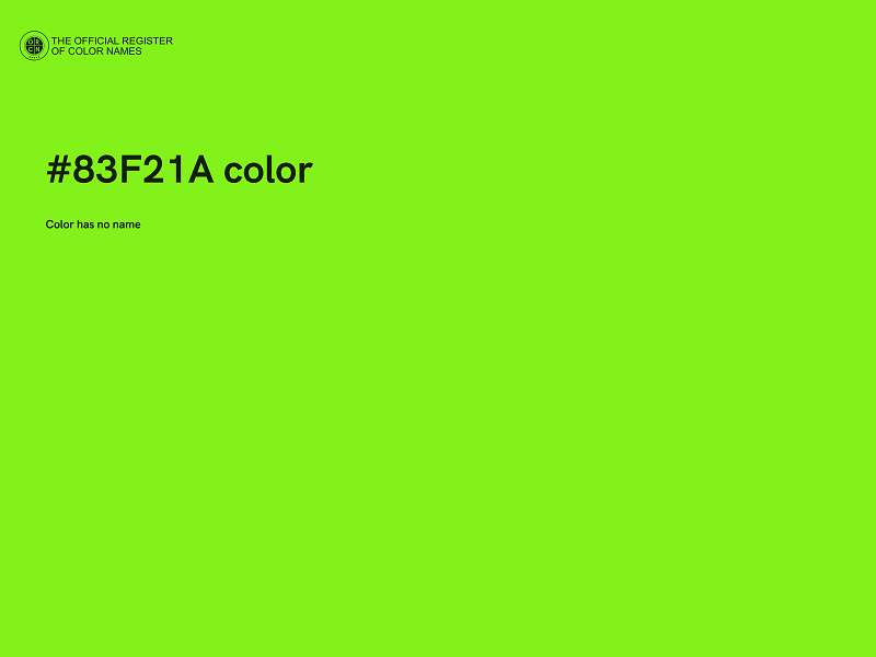 #83F21A color image
