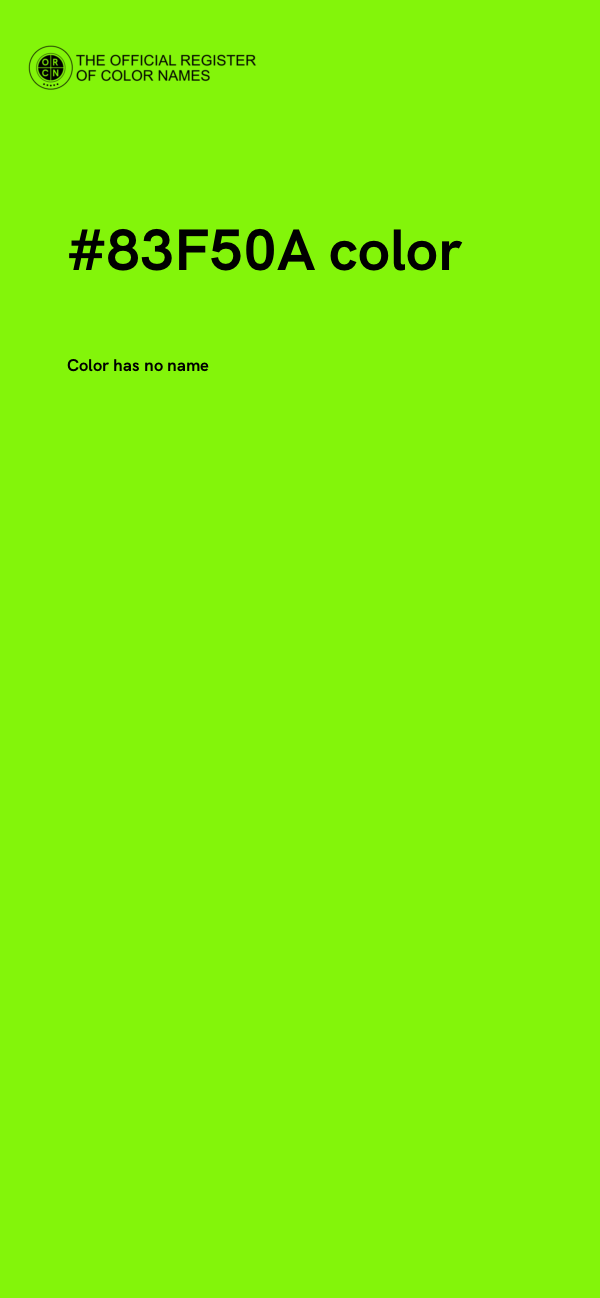 #83F50A color image