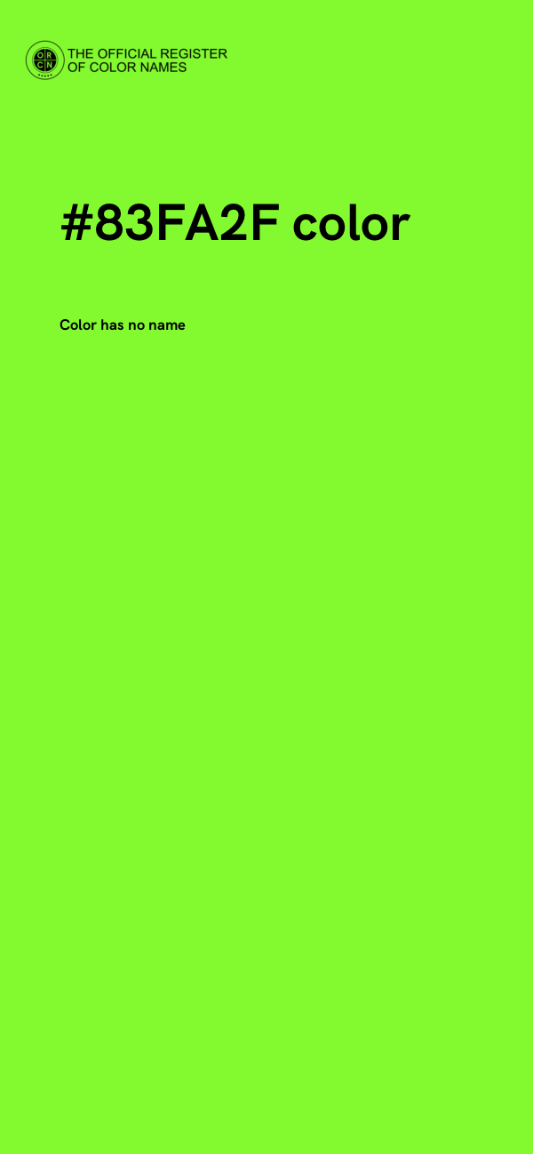 #83FA2F color image