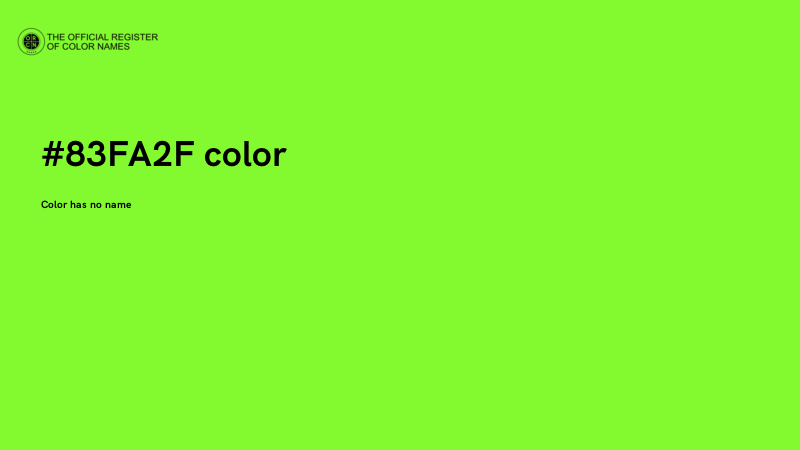 #83FA2F color image