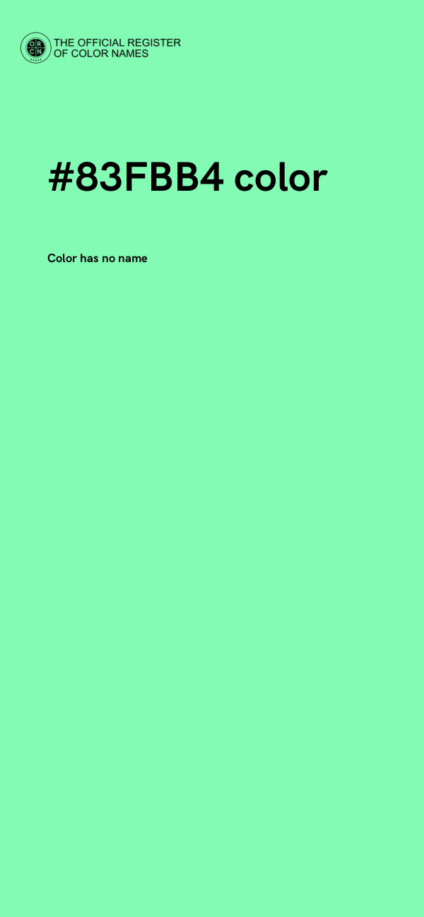#83FBB4 color image