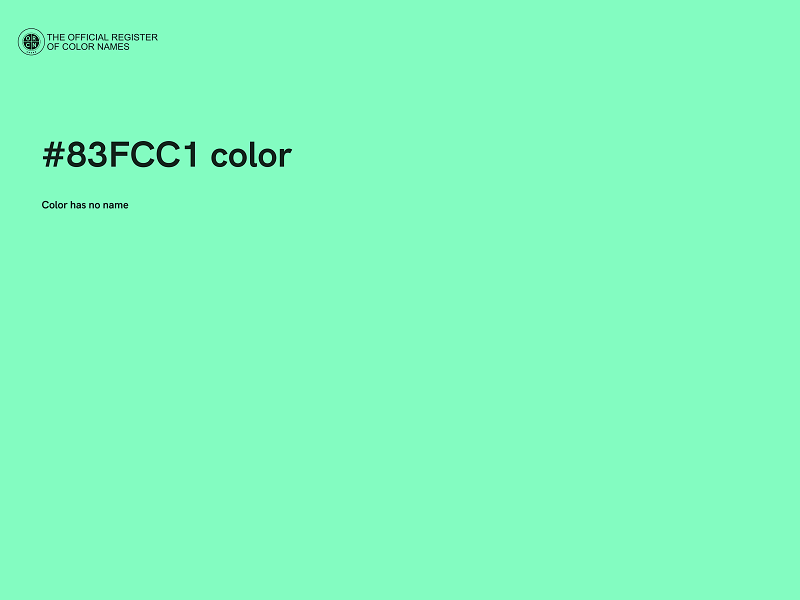 #83FCC1 color image