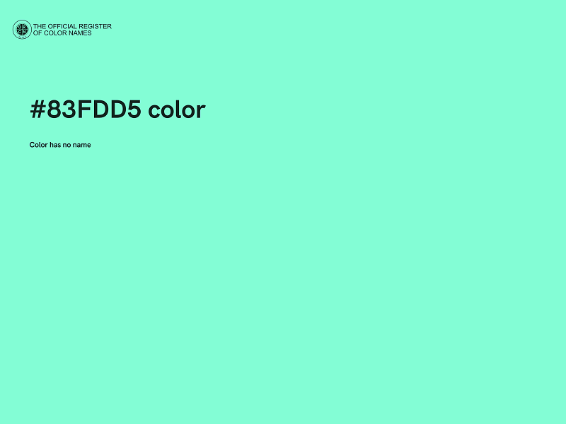 #83FDD5 color image