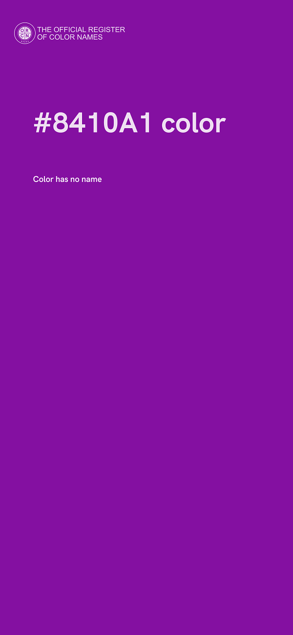 #8410A1 color image