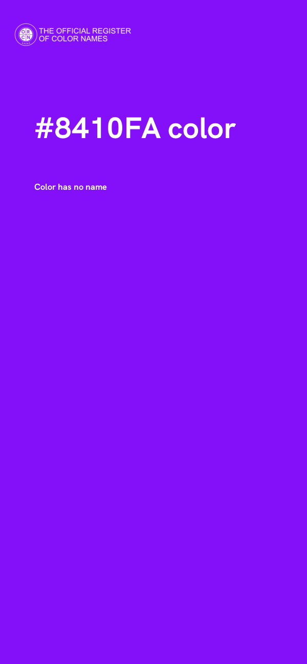 #8410FA color image