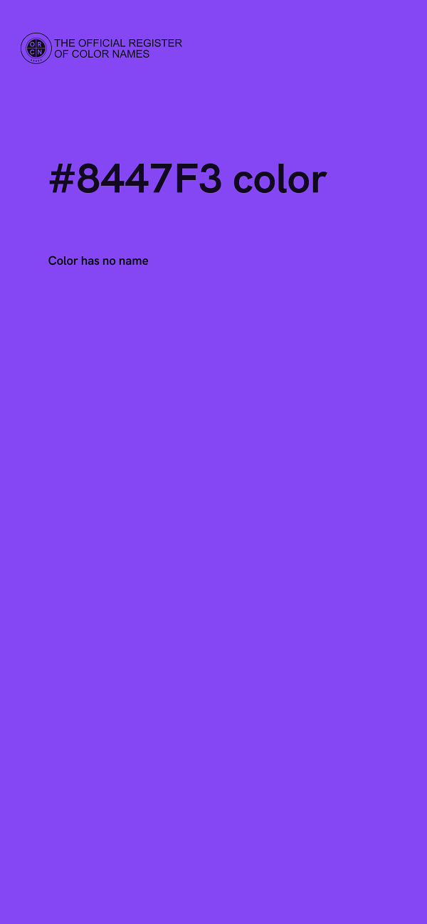 #8447F3 color image