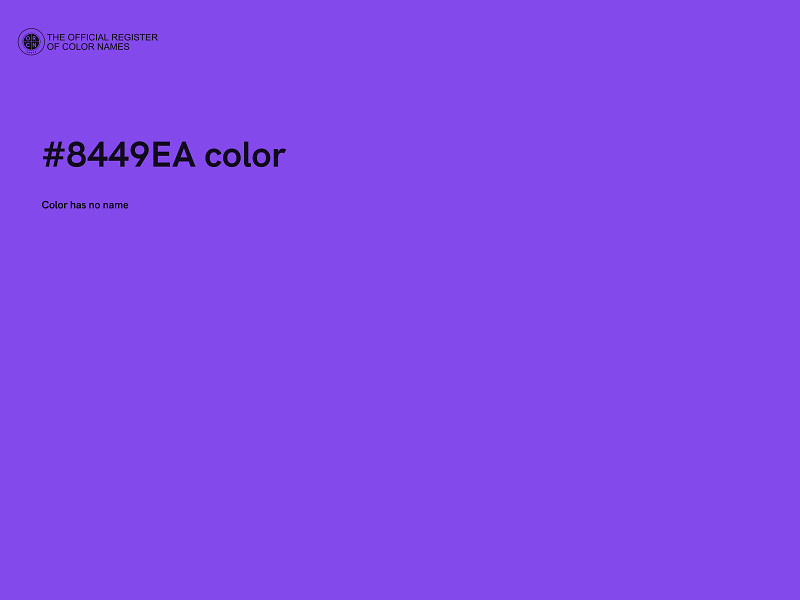 #8449EA color image