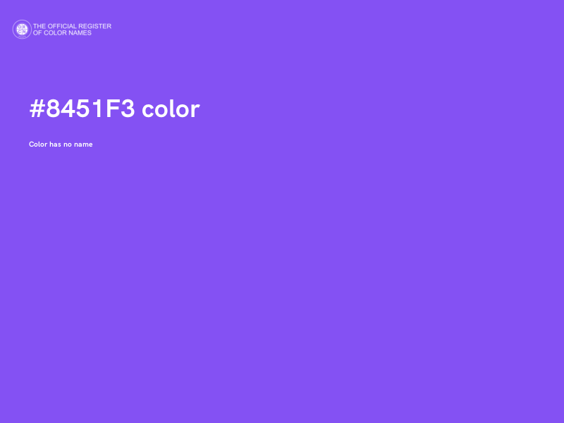 #8451F3 color image