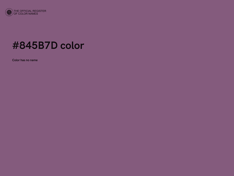 #845B7D color image