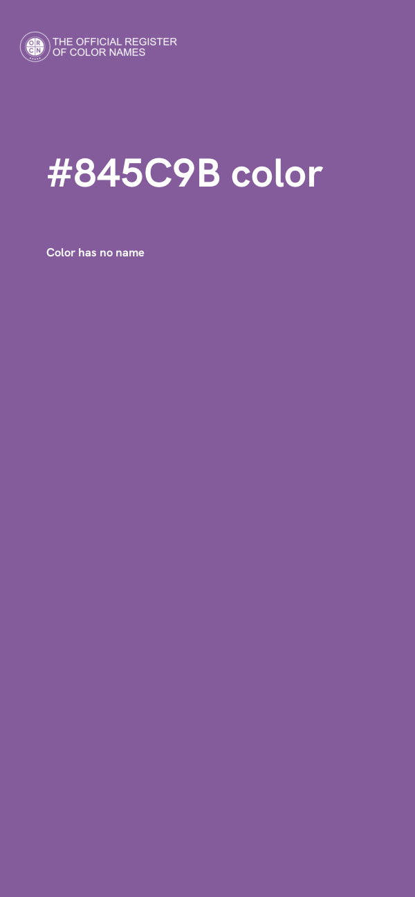 #845C9B color image