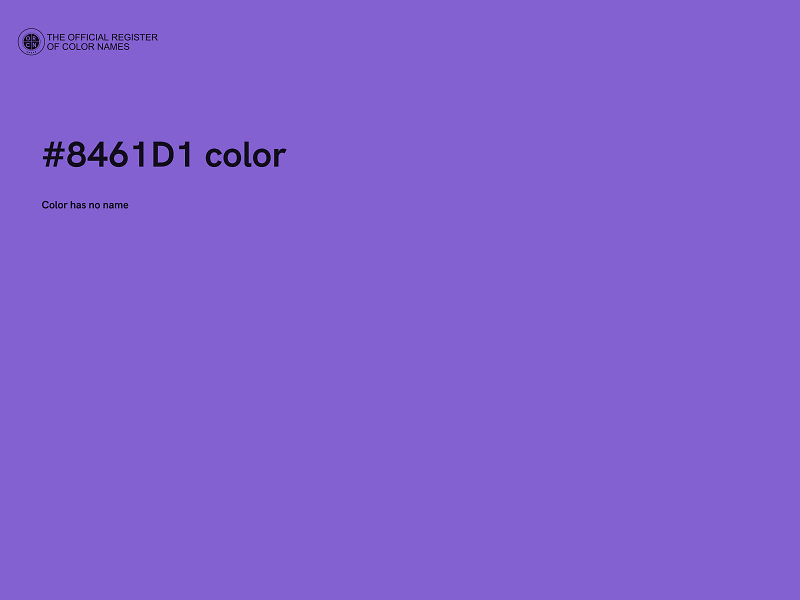 #8461D1 color image