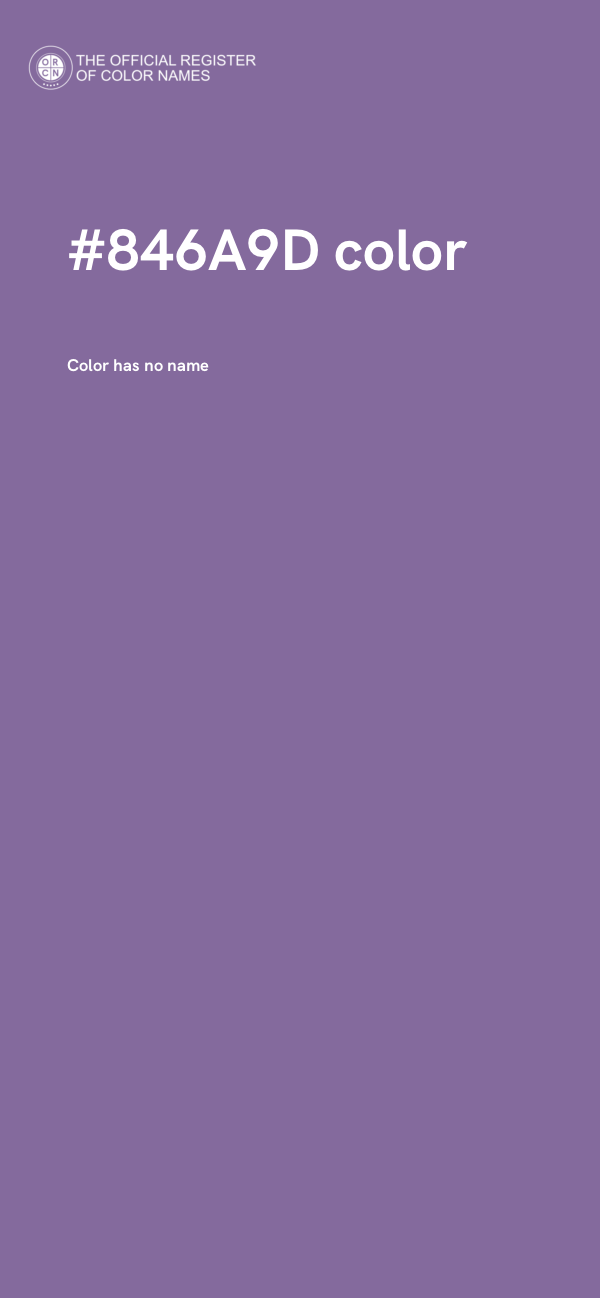 #846A9D color image