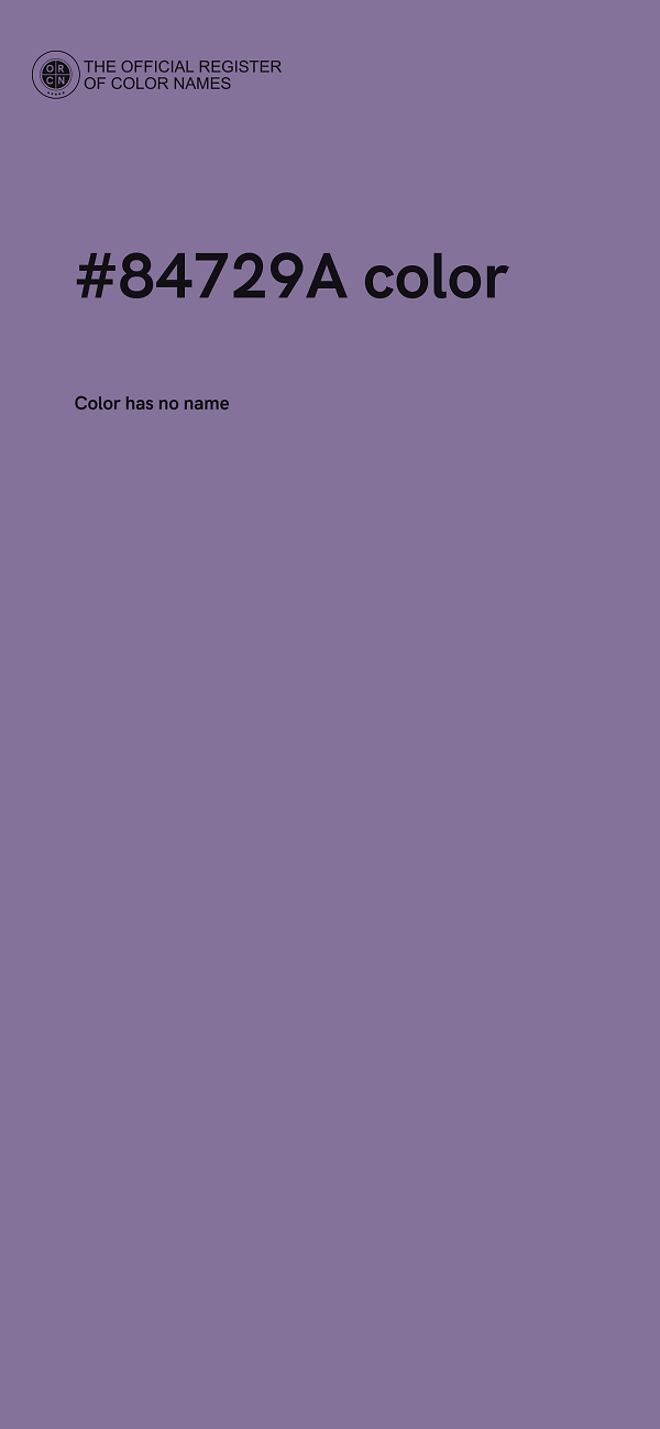 #84729A color image