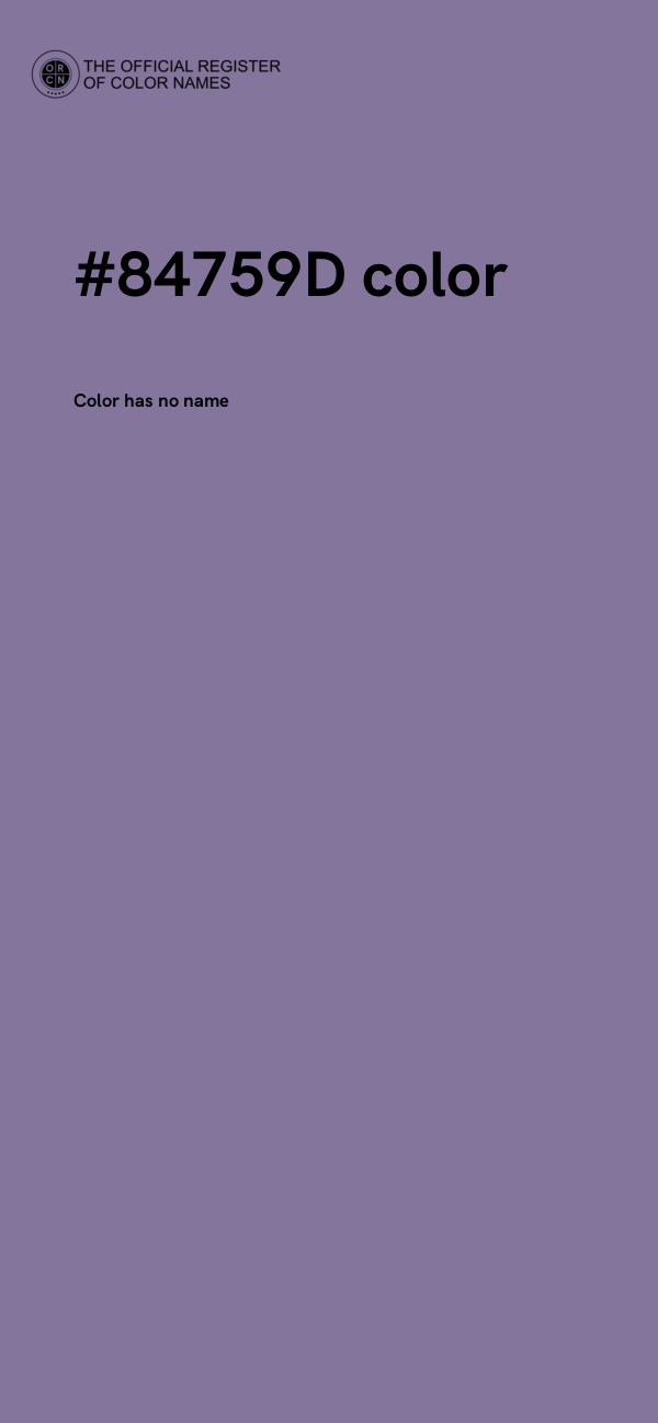#84759D color image
