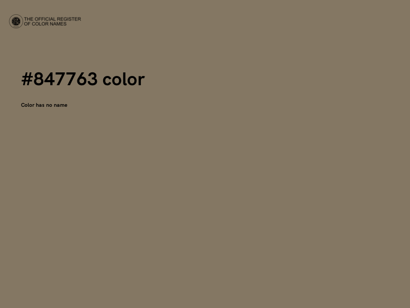 #847763 color image