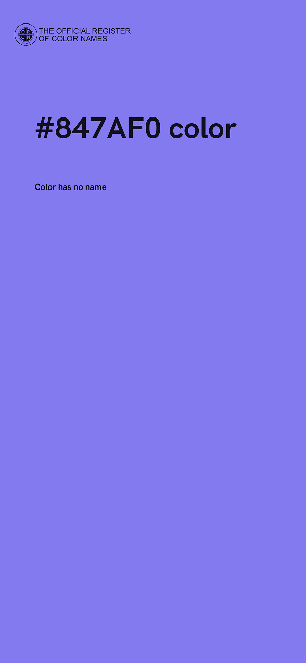#847AF0 color image