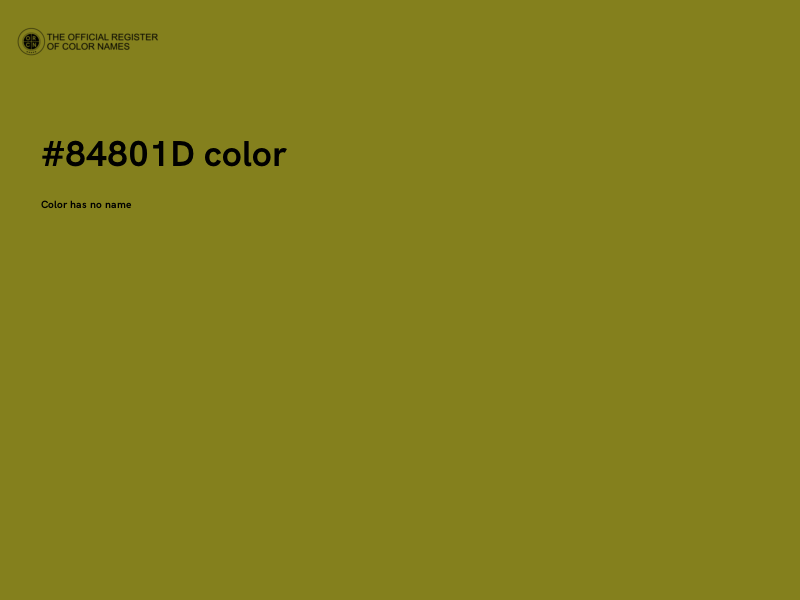 #84801D color image