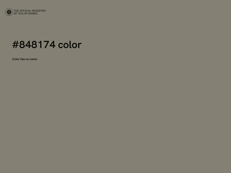 #848174 color image