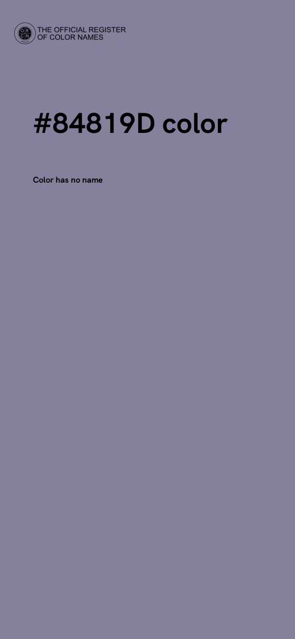 #84819D color image