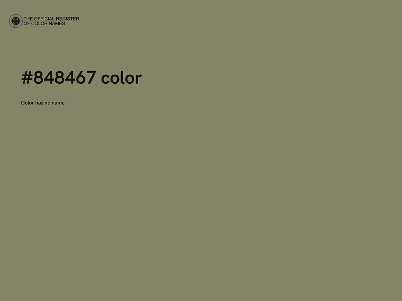 #848467 color image