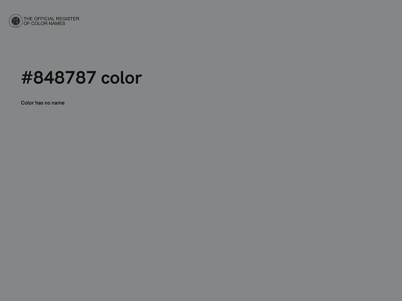 #848787 color image