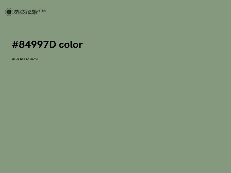 #84997D color image