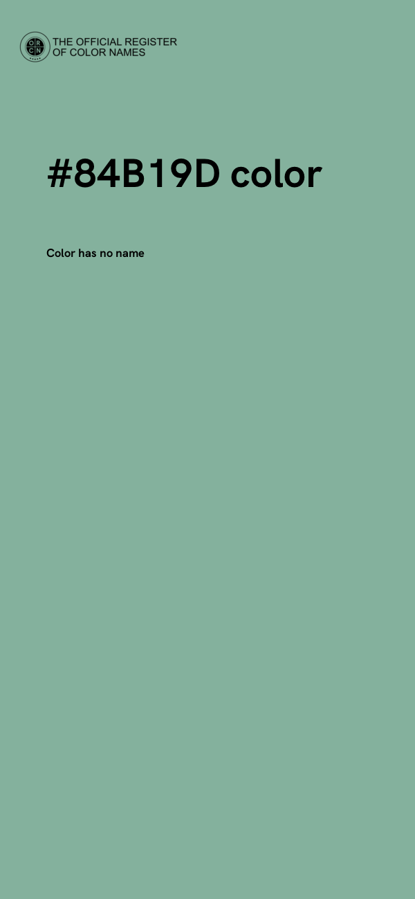 #84B19D color image