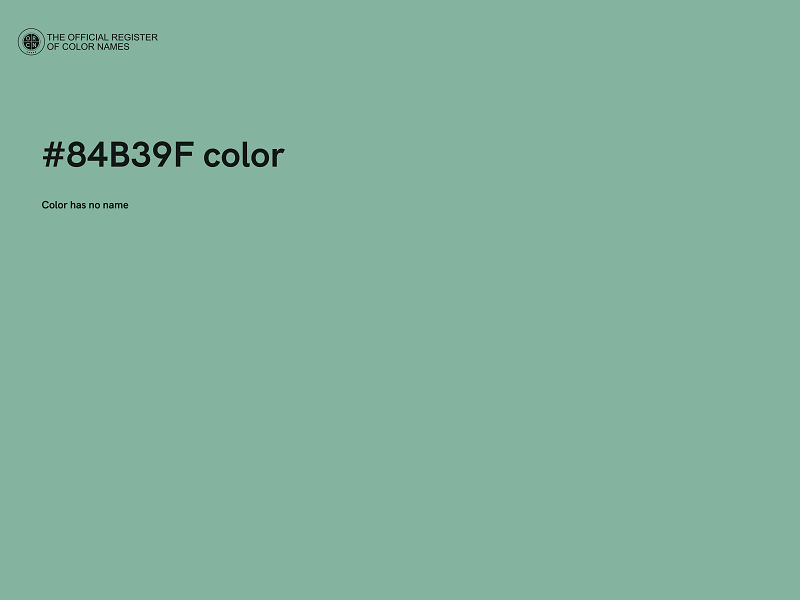 #84B39F color image