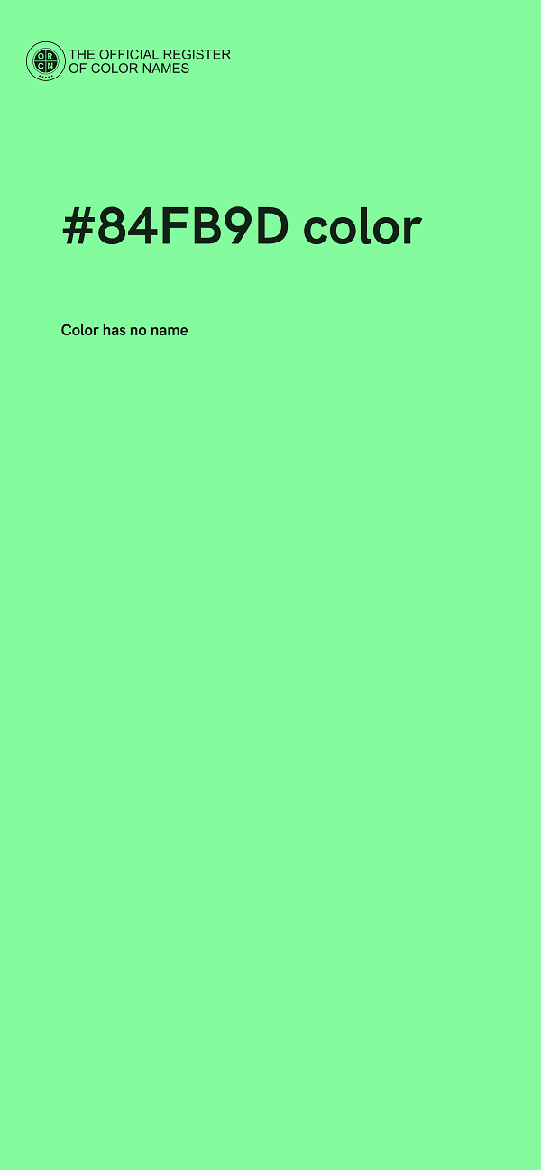 #84FB9D color image