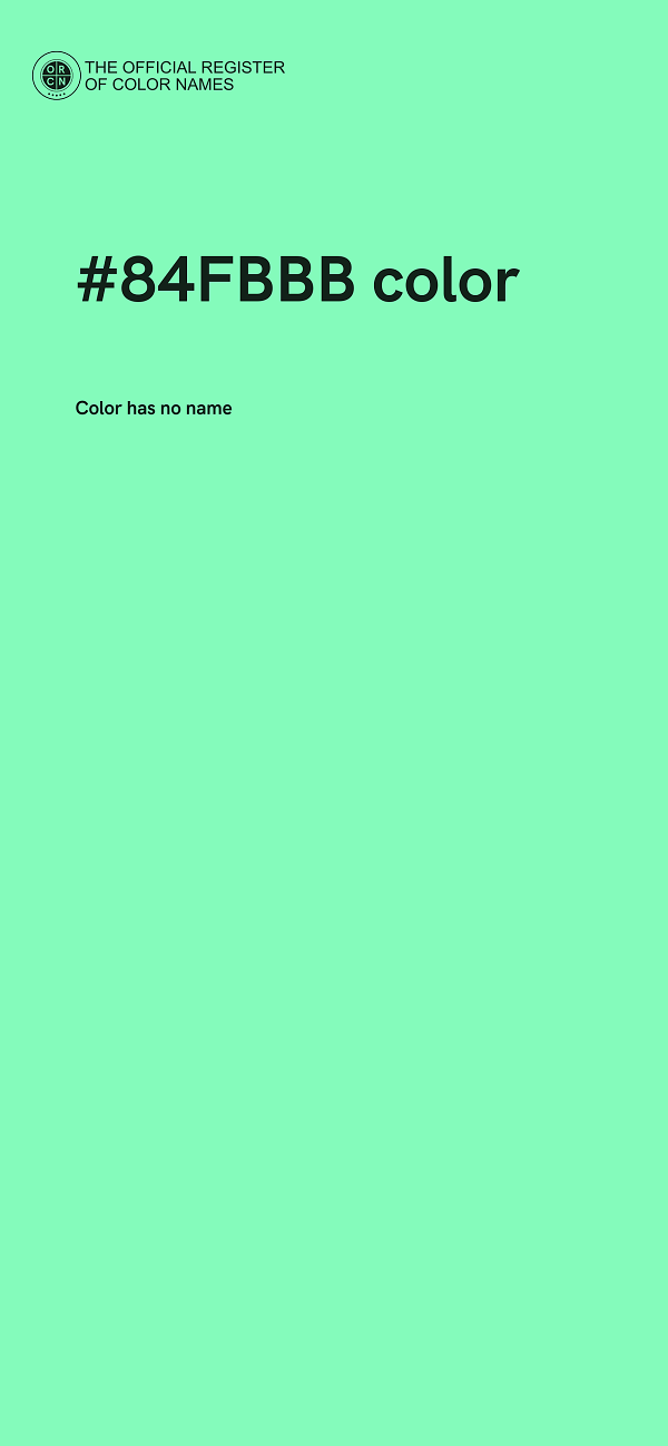 #84FBBB color image