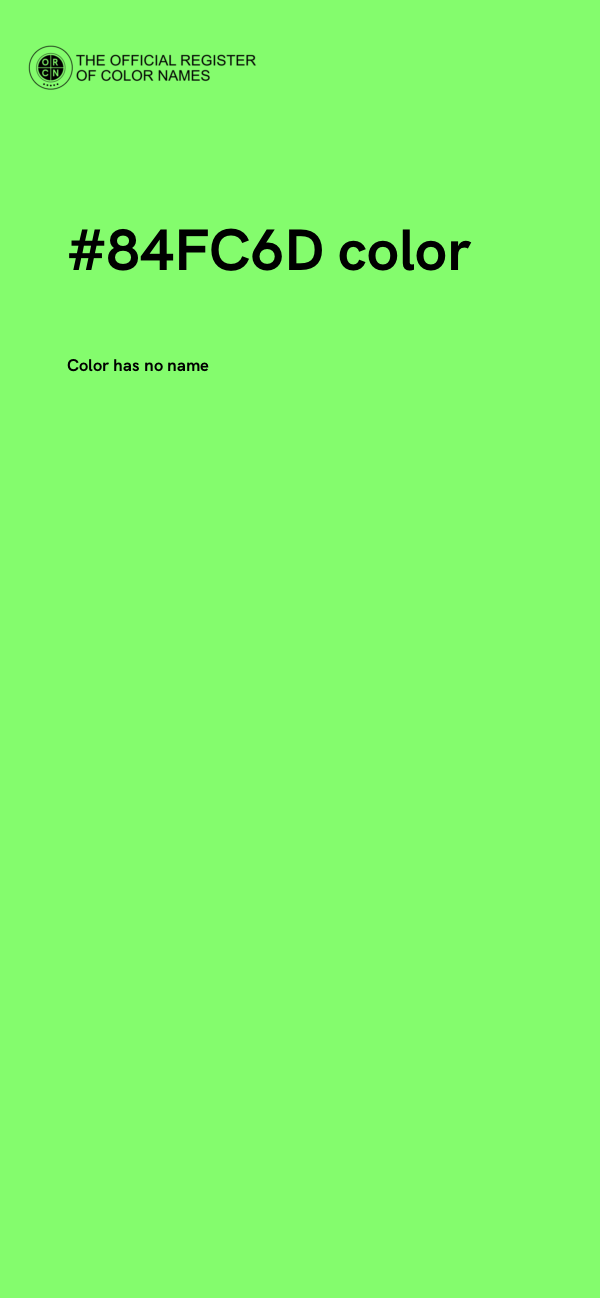 #84FC6D color image