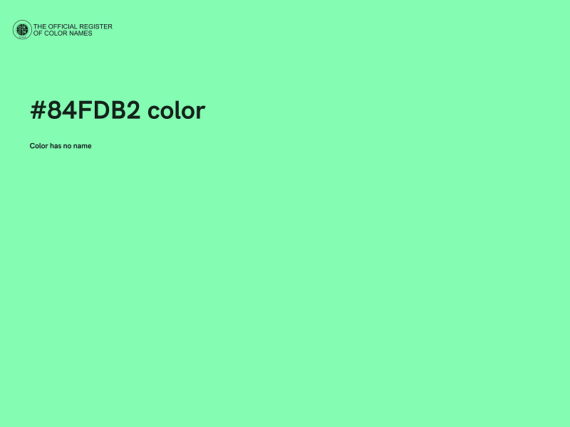 #84FDB2 color image