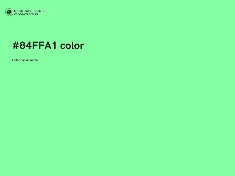 #84FFA1 color image