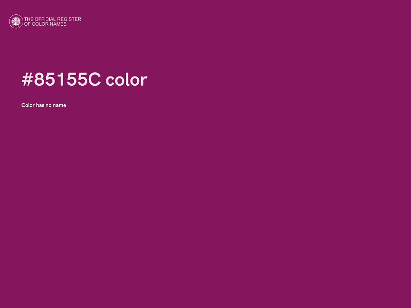 #85155C color image