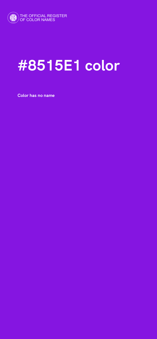 #8515E1 color image