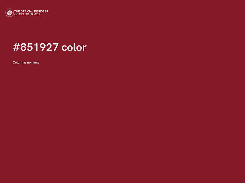 #851927 color image