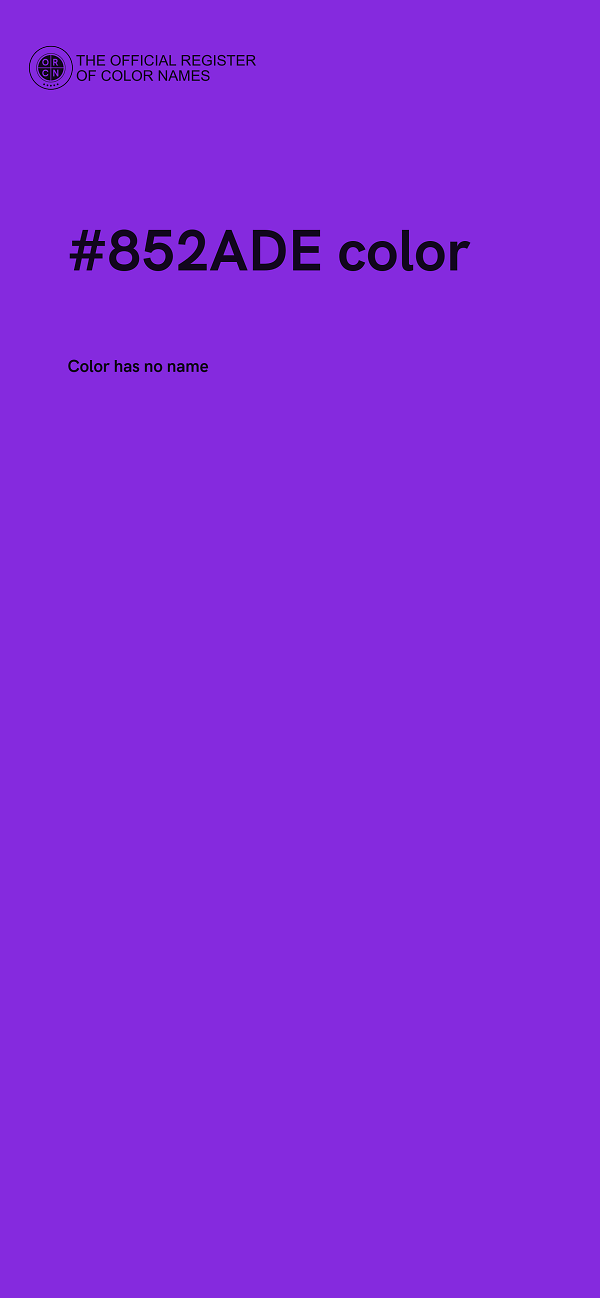 #852ADE color image