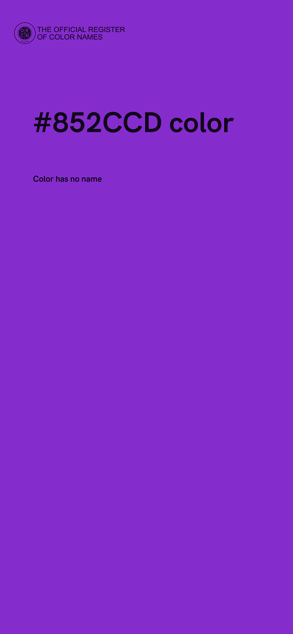 #852CCD color image