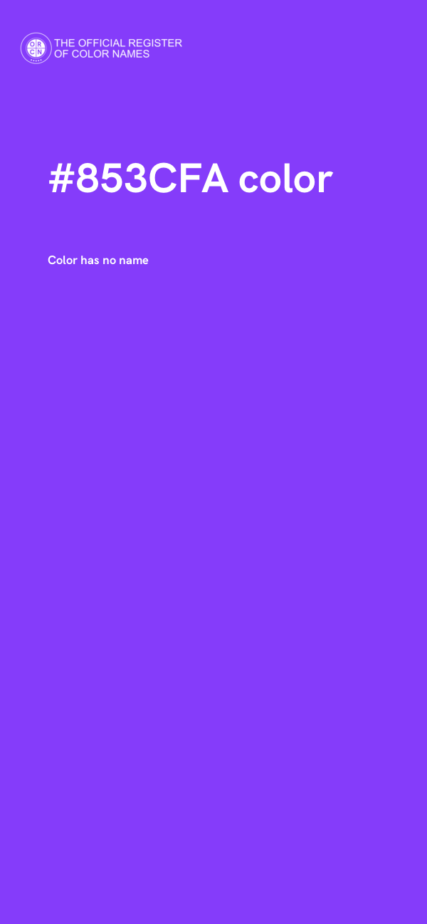 #853CFA color image