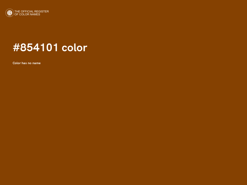 #854101 color image