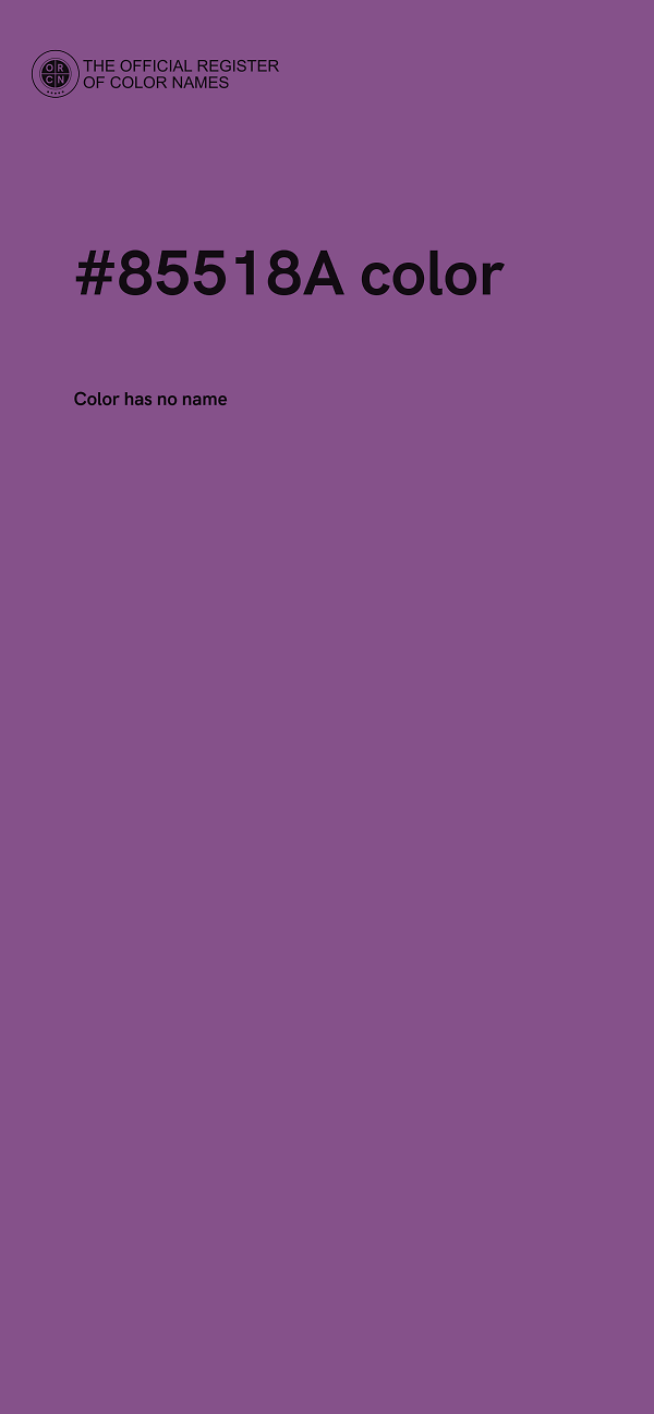 #85518A color image