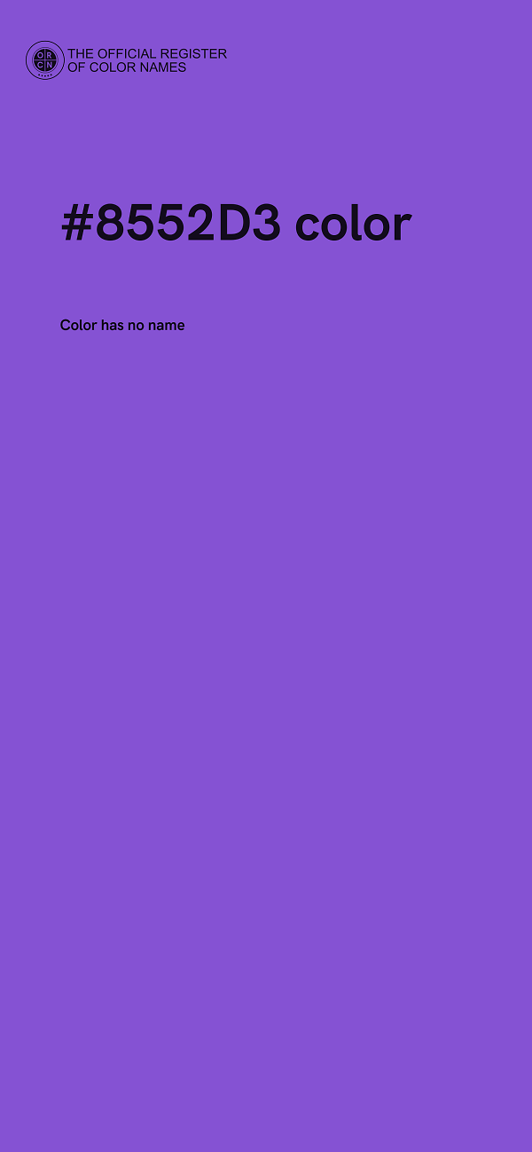 #8552D3 color image